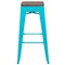 Flash Furniture 30" High Metal Indoor Bar Stool, Teal, PK4 4-ET-31320W-30-TL-R-GG - alternate 6